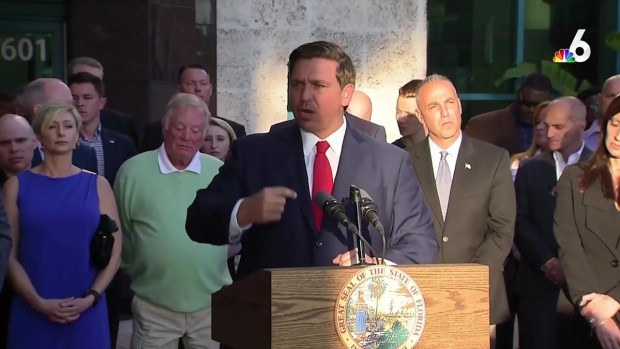 UNCUT: Florida Gov. Ron DeSantis Suspends BSO's Scott Israel