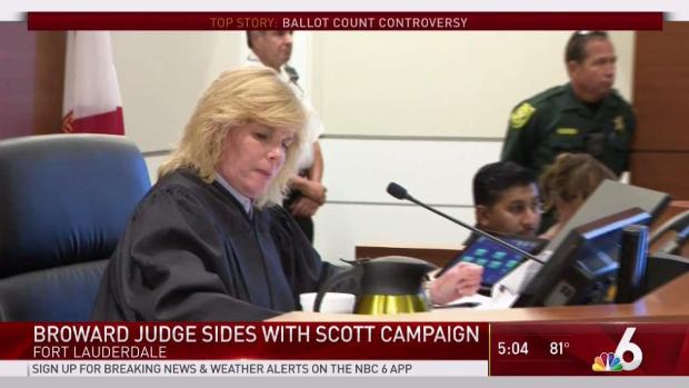 [MI]    Judge Sides With Scott Campaign in the Broward Trial
