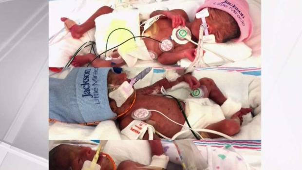 Triplets Coming Home After Months in NICU