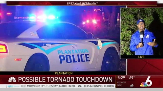 [MI] Possible Tornado Touches Down Overnight in Plantation