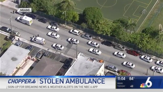 [MI] Ambulance Stolen From Miami Hospital