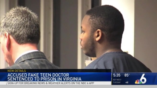 Fake teen doctor pleads guilty, gets 3.5 years in prison