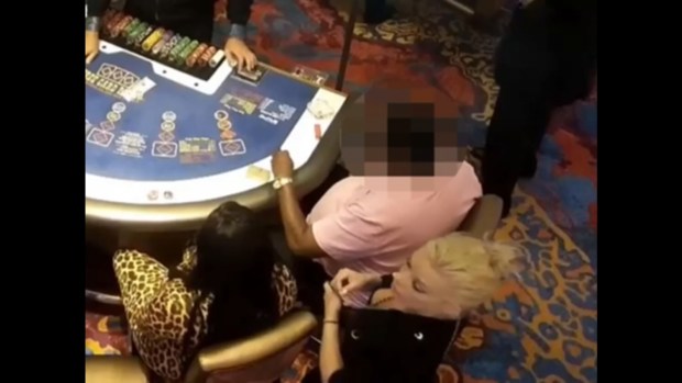 Casino Surveillance Video Shows Women Accused of Robbing Man