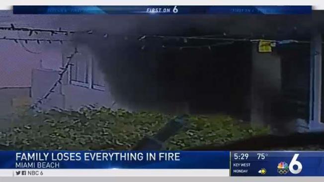 Miami Beach Familys Home Destroyed After Christmas Tree Catches Fire Miami Beach Familys Home Destroyed After Christmas Tree Catches Fire