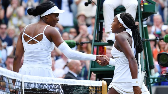 Image result for Cori Gauff Wimbledon Venus Williams