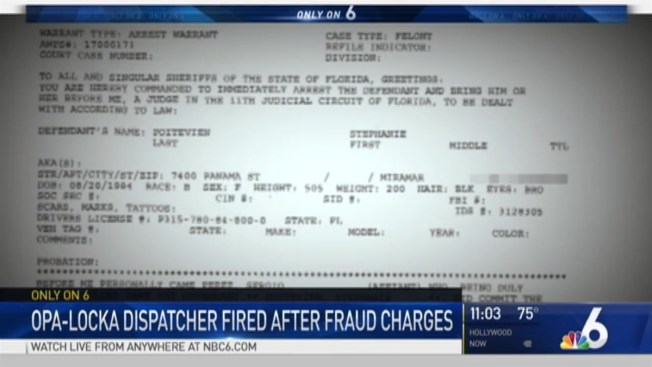 opa locka police dispatcher arrested for insurance fraud chief