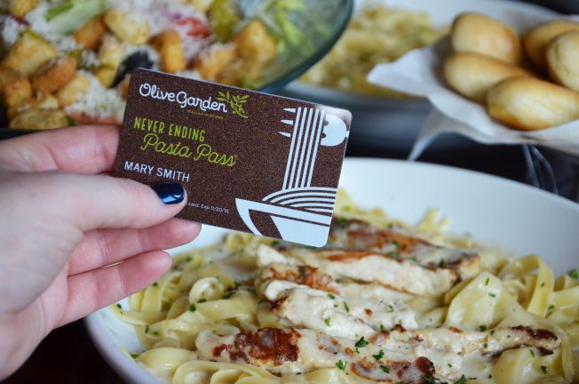 Olive Garden Again Selling Passes For Never Ending Pasta Bowl