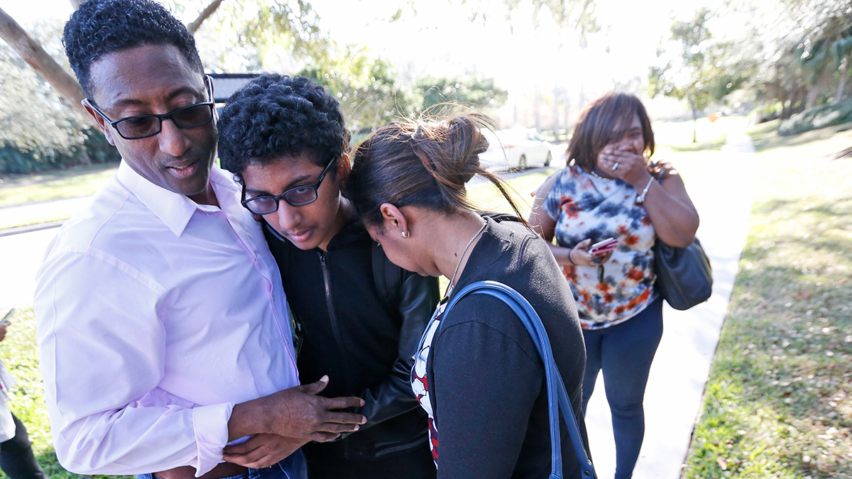 Grief Counselors Provided After Parkland School Shooting