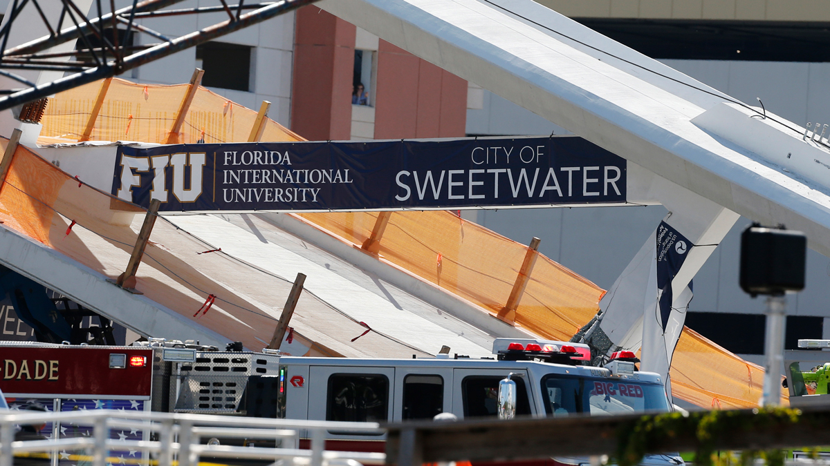 Several Killed, 8 Cars Trapped After Bridge Collapse