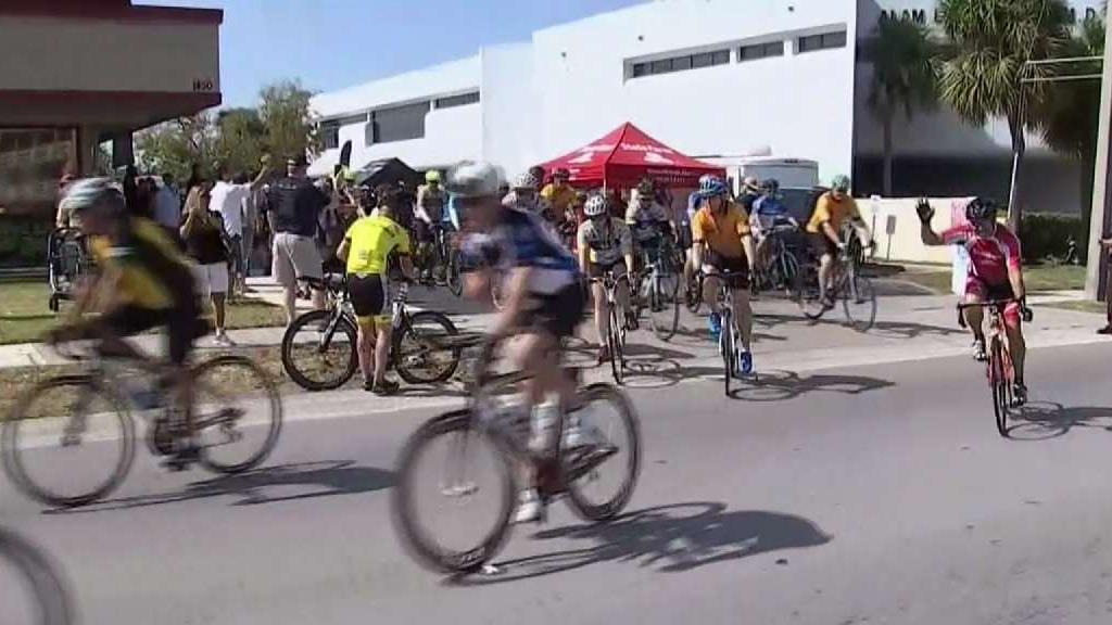Bicyclists Pedal Across South Fla. For Fallen Heroes