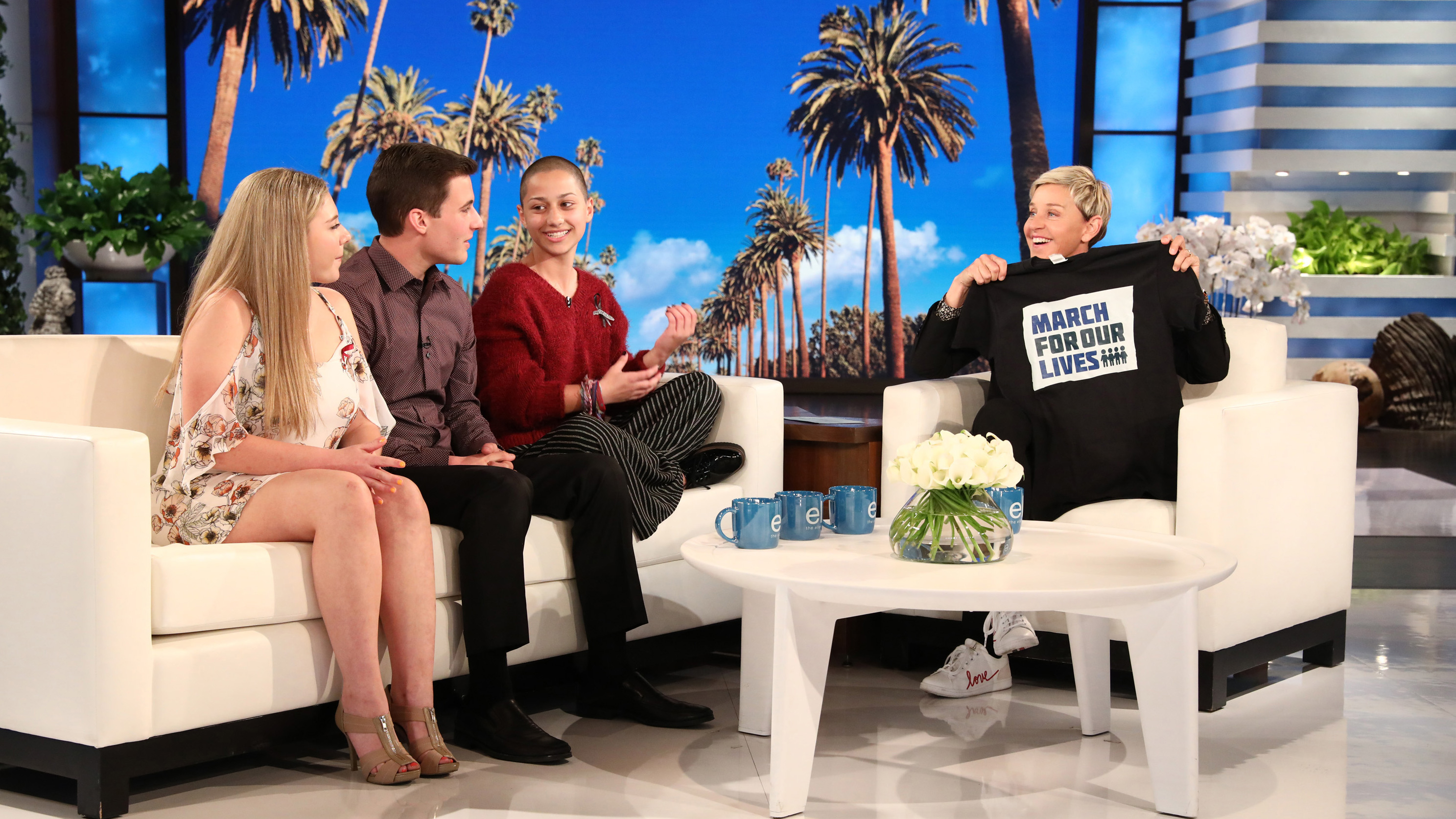 Ellen Donates $50,000 to Florida Shooting Survivors