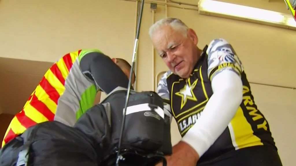 Former Firefighter Biking to Raise Veteran Awareness