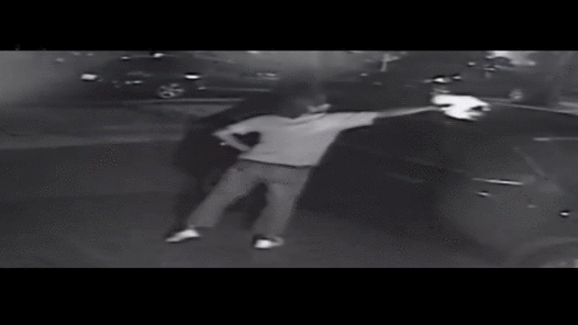 Watch: Man Douses Car With Fluid Before Setting It on Fire