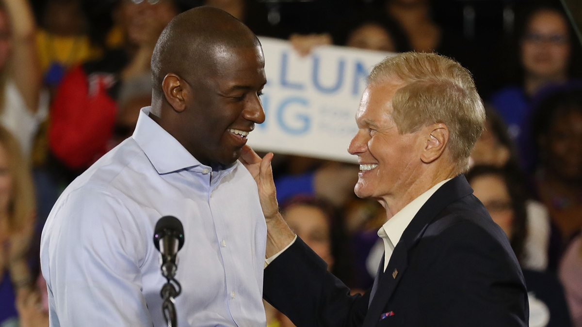 Gillum, Nelson Lead Latest Polls Before Election Day