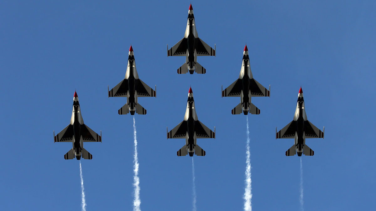 USAF Thunderbirds Cancel Ft. Lauderdale Air Show Performance