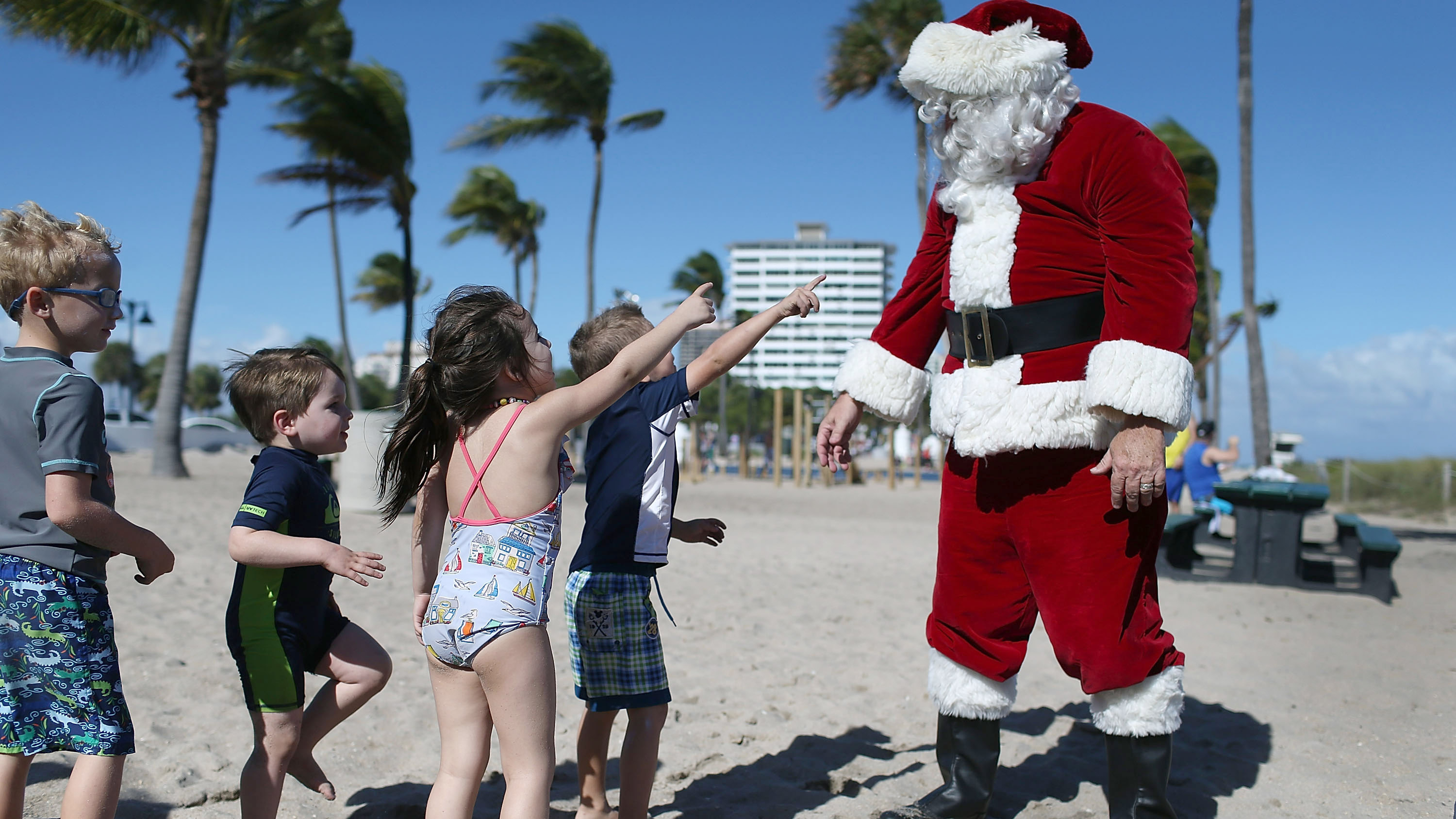Clear, Comfortable, Breezy Christmas for South Florida