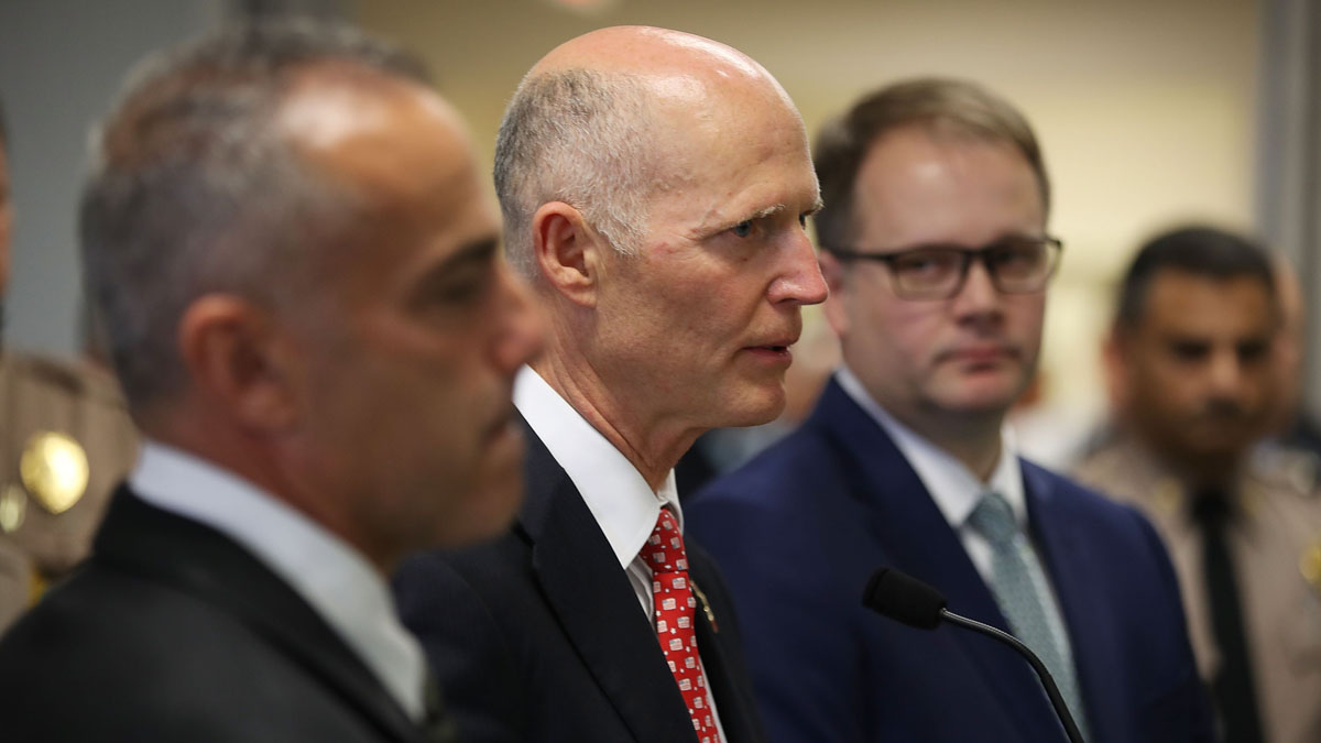 Florida Gov. Scott Won't Say Whether He Will Sign Gun Bill