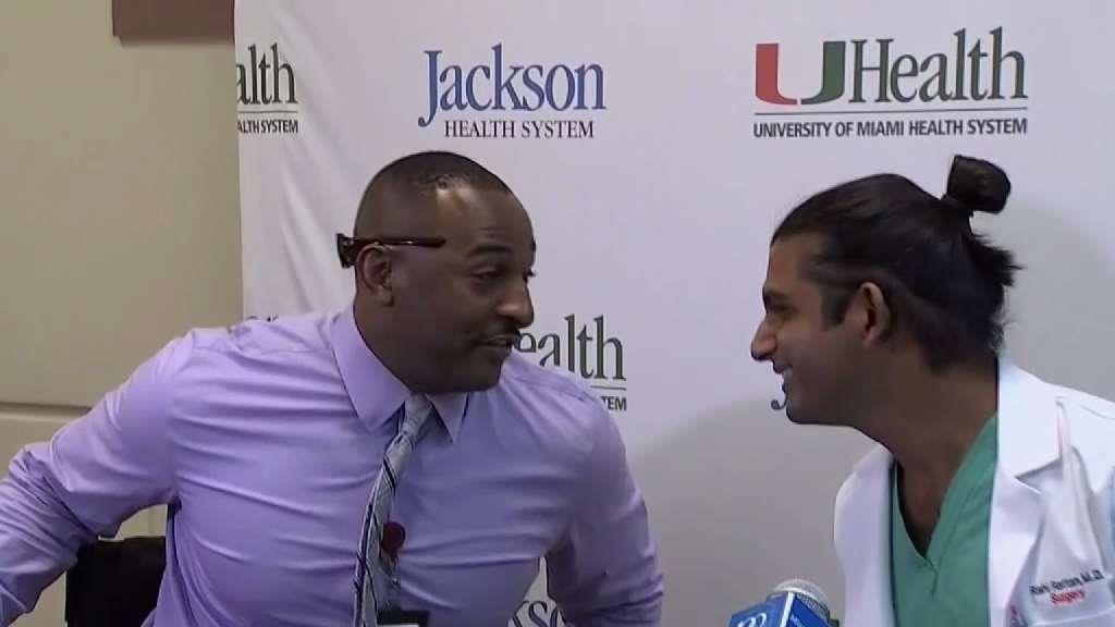 Injured MDPD Officer Reunited With Staff Who Saved Him