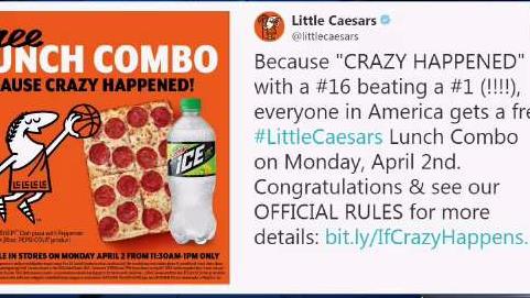 Little Caesers To Serve Free Pizza On April 2