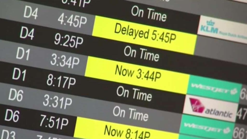Massive Storms Causing Flight Delays Out of South Fla.