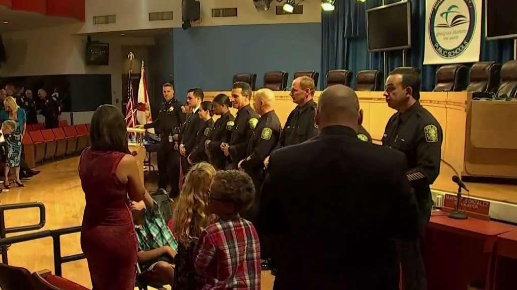 Miami-Dade Swears in New Public School Officers