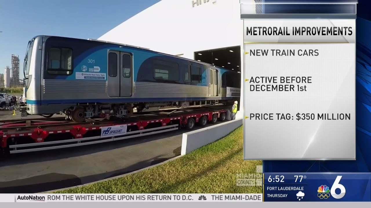 Miami Getting New $350M Metrorail Cars