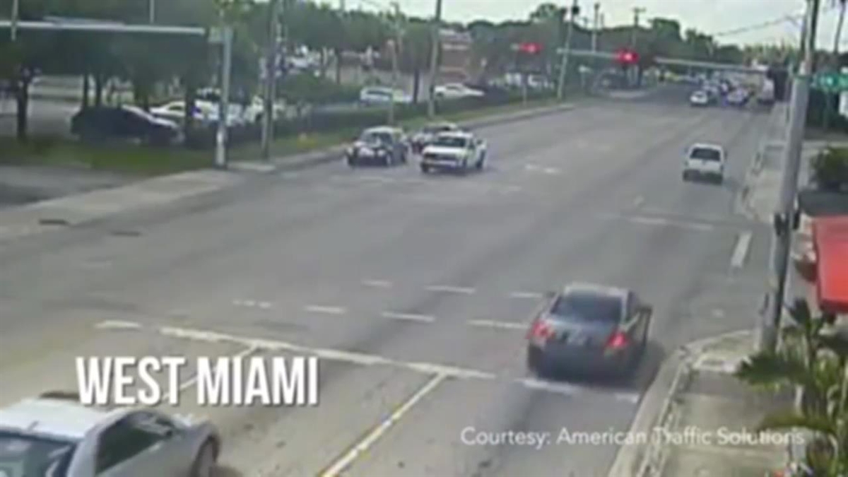 Florida's Worst Red-Light Runners Caught on Camera