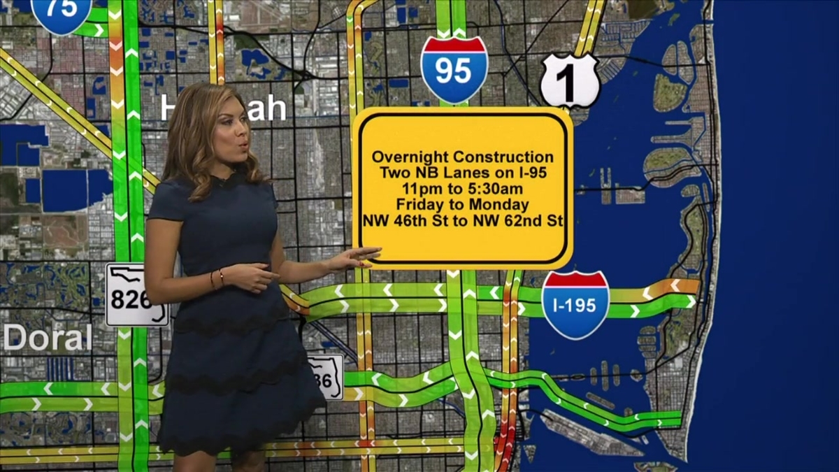 Weekend Construction Closures in South Florida