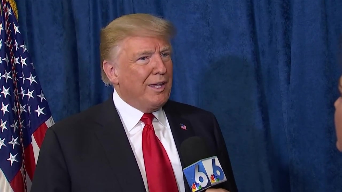 President Trump Speaks With NBC 6 in Exclusive Interview