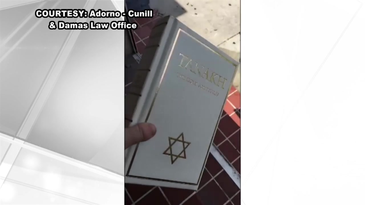 Video Shows Miami Police Sgt. Tossing Jewish Scripture