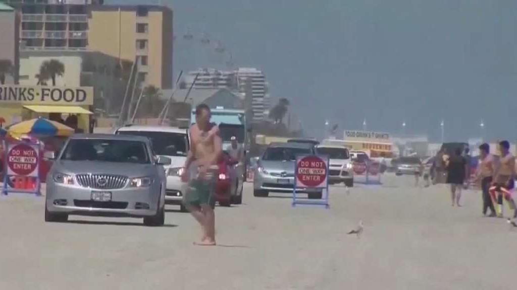 Woman Survives Being Pinned Under Car on North Florida Beach