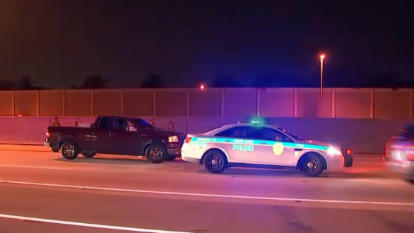 Man Rams Into Miami-Dade Police Unit, Leads Chase