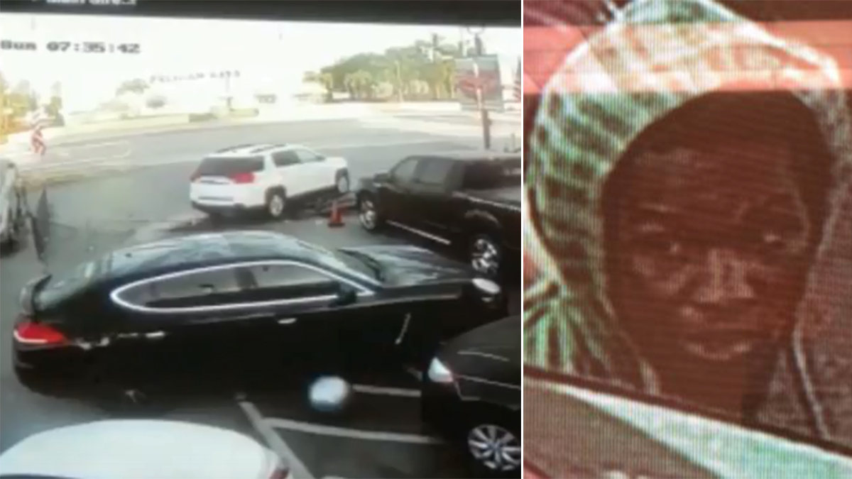 Car Thieves Drive SUV Through Fence at Hollywood Dealership