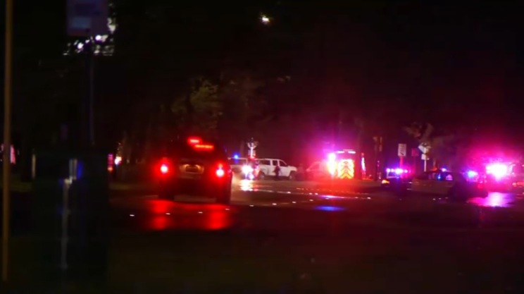 Firefighter Hospitalized After Truck Hits Downed Power Lines